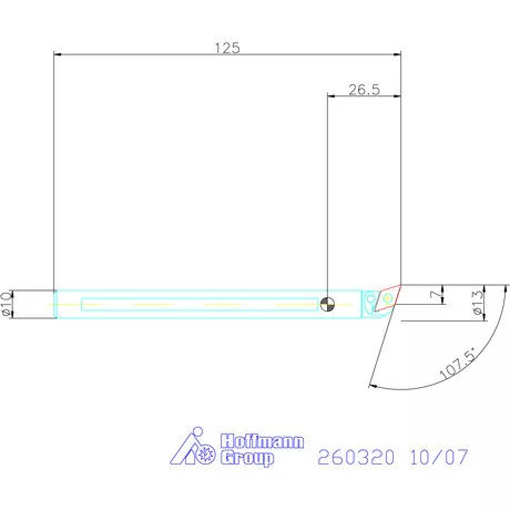 Garant Furatkés HM 10/07 mm