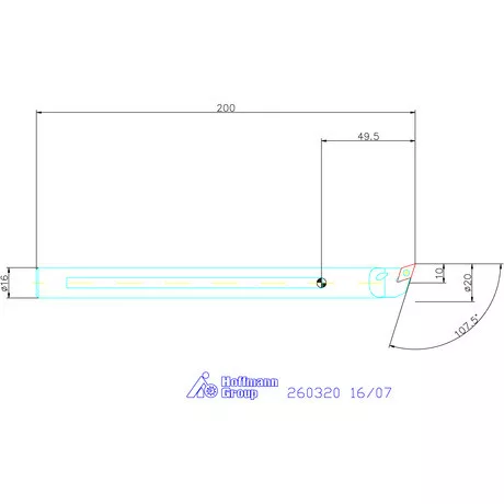 Garant Furatkés HM 16/07 mm