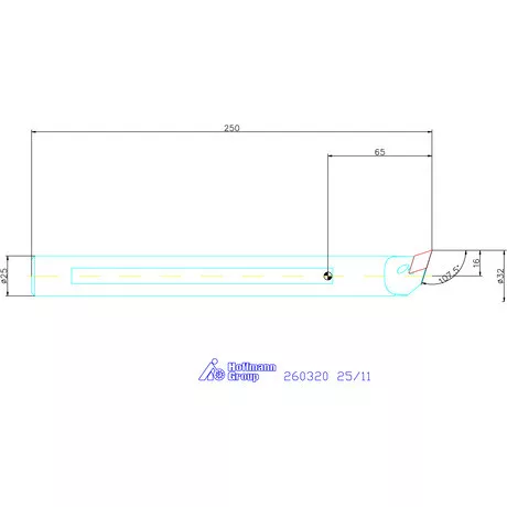 Garant Furatkés HM 25/11 mm
