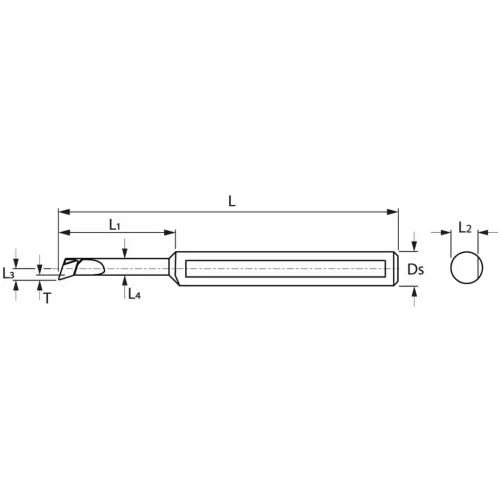 Garant Furatkés HM 0408/04 mm