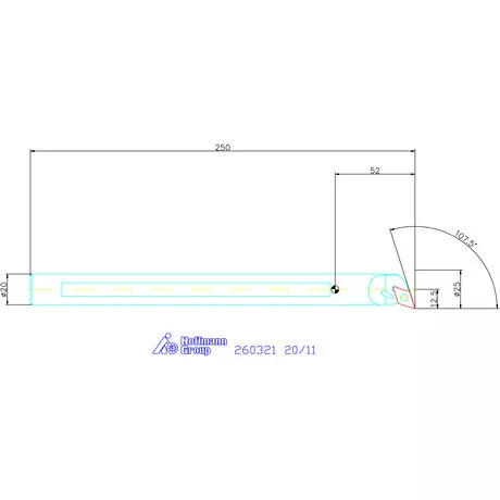 Garant Furatkés HM 20/11 mm