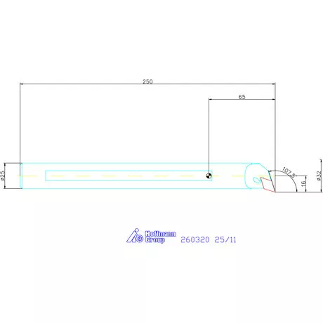 Garant Furatkés HM 25/11 mm