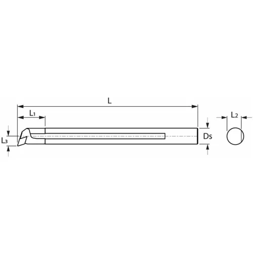 GARANT Master Turn furatkés, acél, spirális  16/07 mm