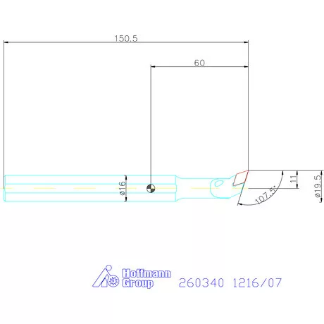 Furatkés, acél  1216/07 mm