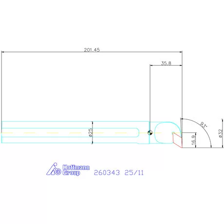 Furatkés, acél  25/11 mm