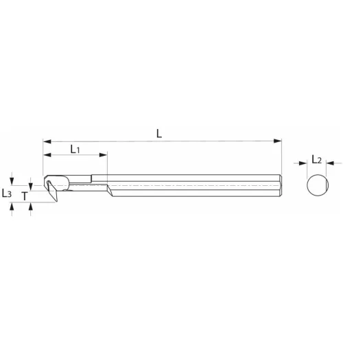 Furatkés, acél  20/11 mm