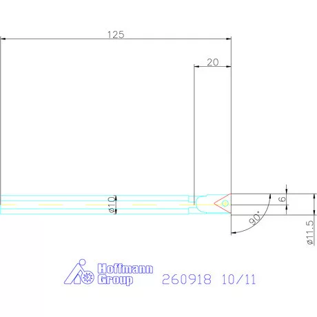 Furatkés, HM  10/11 mm