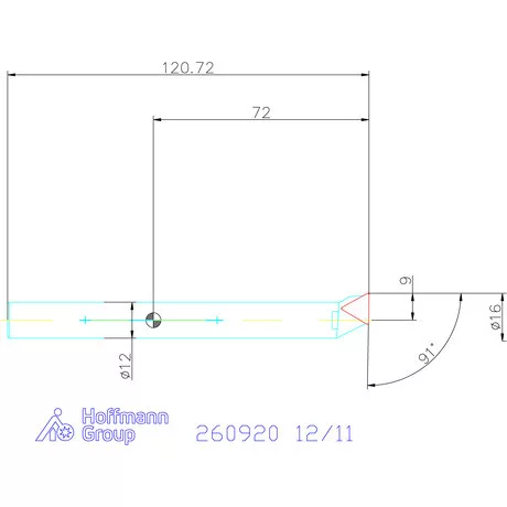 GARANT Master Mute furatkés  12/11 mm