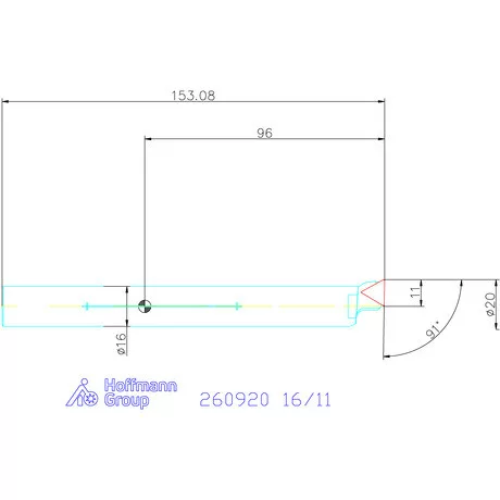 GARANT Master Mute furatkés  16/11 mm