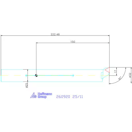 GARANT Master Mute furatkés  25/11 mm