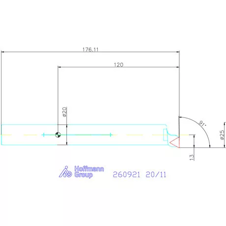 GARANT Master Mute furatkés  20/11 mm