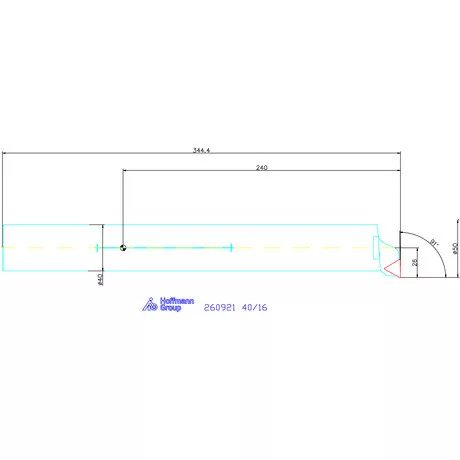 GARANT Master Mute furatkés  40/16 mm