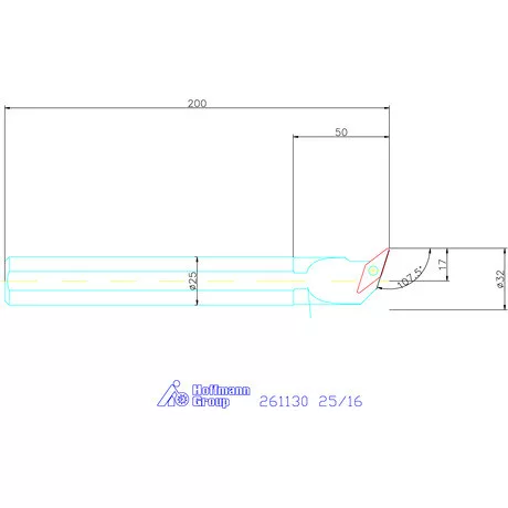 Furatkés, acél  25/16 mm