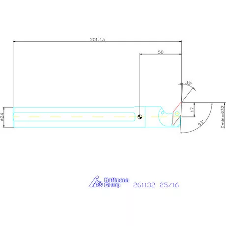 Furatkés, acél  25/16 mm