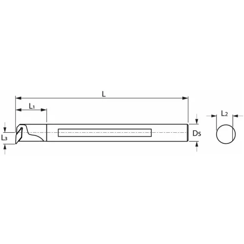 GARANT Master Turn furatkés, acél, spirális  20/11 mm