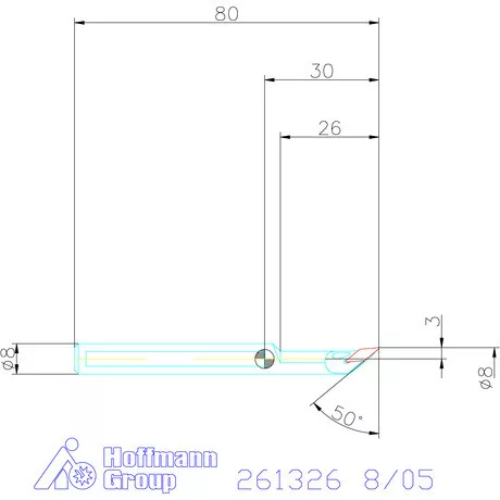 Furatkés, HM  8/05 mm