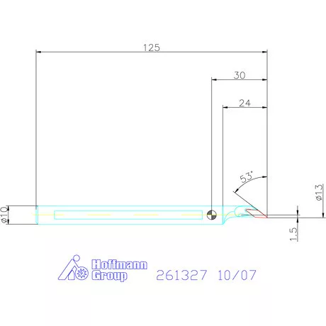 Furatkés, HM  10/07 mm