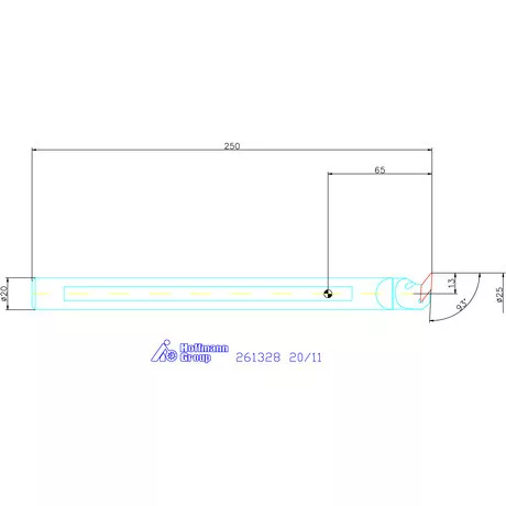 Furatkés, HM  20/11 mm