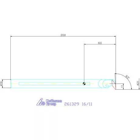 Furatkés, HM  16/11 mm