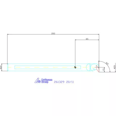 Furatkés, HM  20/11 mm