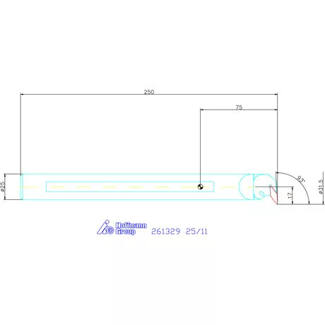 Furatkés, HM  25/11 mm