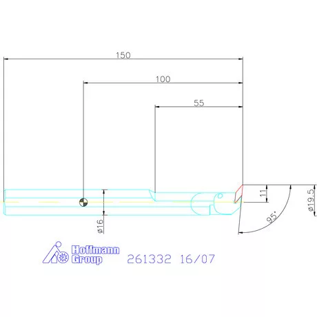 Furatkés, HM  16/07 mm