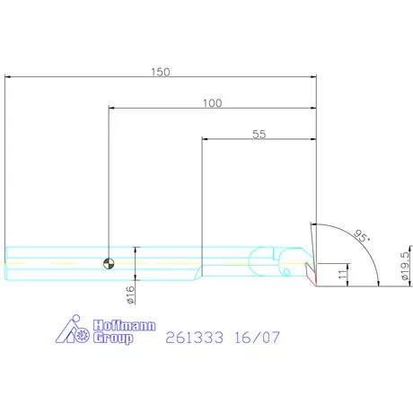 Furatkés, HM  16/07 mm
