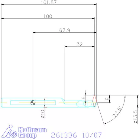 Furatkés, HM  10/07 mm