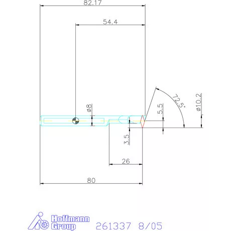 Furatkés, HM  8/05 mm