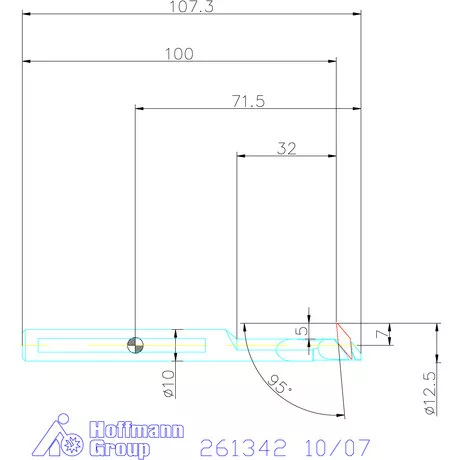 Furatkés, HM  10/07 mm