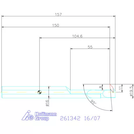Furatkés, HM  16/07 mm