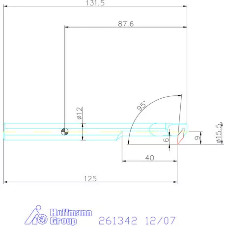 Furatkés, HM  12/07 mm
