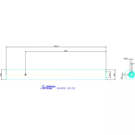 GARANT Master Mute furatkés szár rezgéscsillapító QC/32