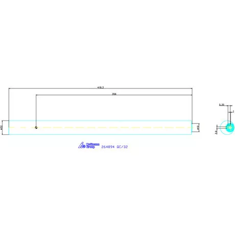 GARANT Master Mute furatkés szár rezgéscsillapító QC/32