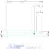 „4 in 1” esztergáló és fúrószerszám 1,5×D 12 mm