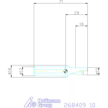 „5 in 1“ esztergáló és fúrószerszám 2,25×D 10 mm