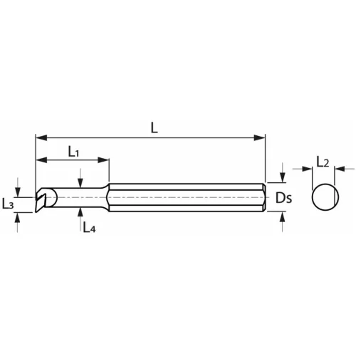 Furatkés HSS  65/S5 mm