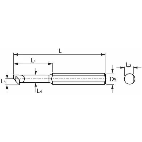 Furatkés HSS  65/S5 mm