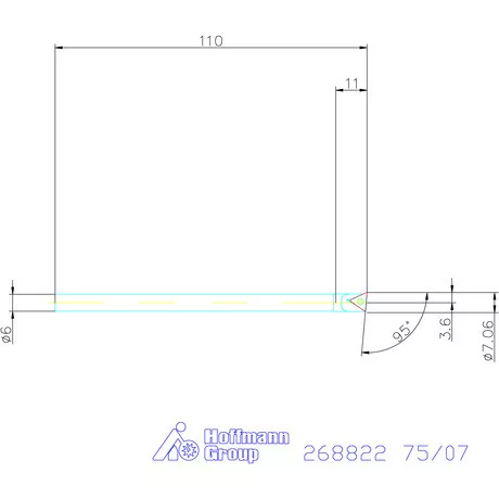 Furatkés HM  75/07 mm