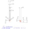 Mini váltólapka belső beszúráshoz jobbos 8/1,0 mm