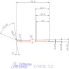 Mikro kiesztergáló betét, belső balos  5,2 mm
