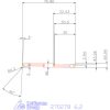 Mikro másolóbetét, belső jobbos  6,2 mm