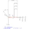 Mikro másolóbetét, belső balos  4,2 mm