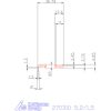 Mikro beszúró betét, belső, jobbos  5,2/1,5 mm