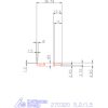 Mikro beszúró betét, belső, balos  5,2/1,5 mm