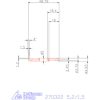 Mikro beszúró betét, belső, balos  5,2/1,5 mm
