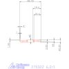 Mikro beszúró betét, belső, balos  6,2/1 mm