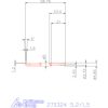 Mikro beszúró betét, belső, balos  5,2/1,5 mm
