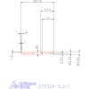 Mikro beszúró betét, belső, balos  5,2/1 mm