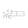 Mikro axiális beszúró betét, belső, jobbos  6,2/1,5 mm